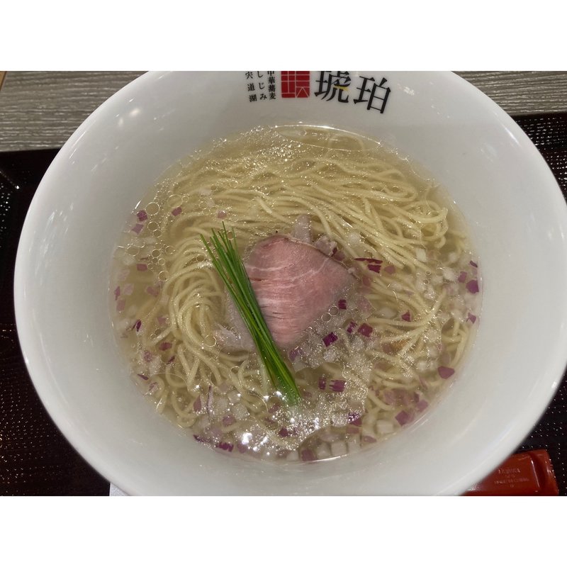 宍道湖しじみ中華蕎麦(宍道湖しじみ中華蕎麦琥珀ららぽーと福岡店)