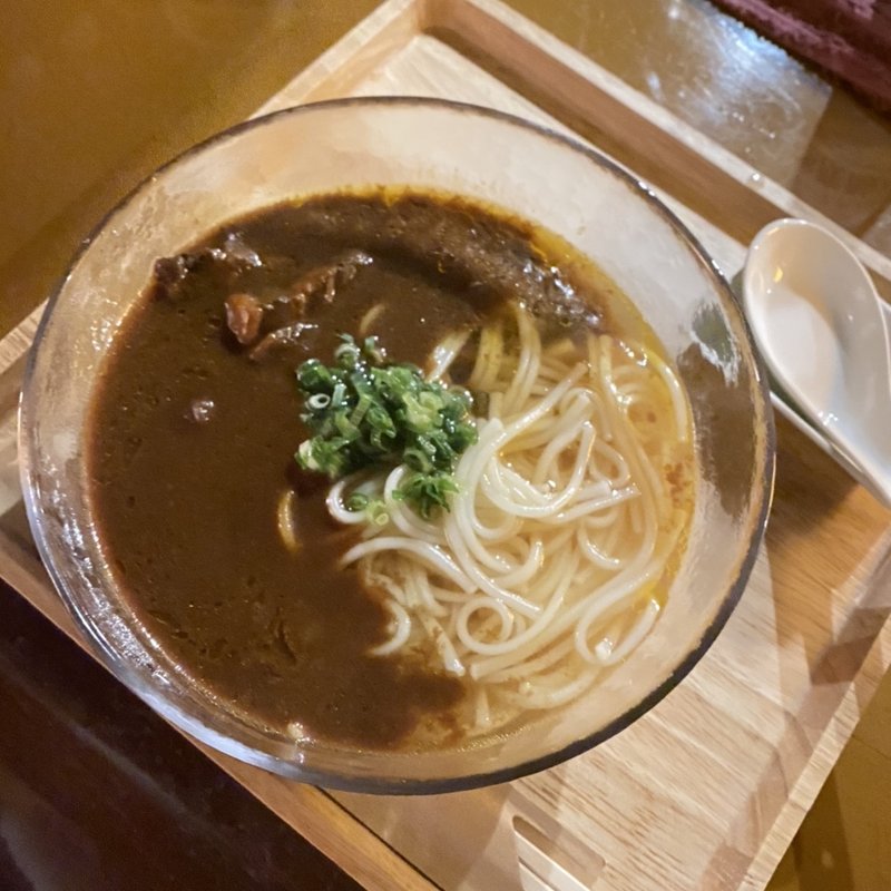 五島カレーうどん(BAR BURG 大阪 堺筋本町)