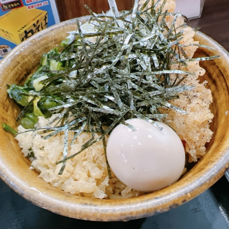 エビ天そば（中）(壬生 )