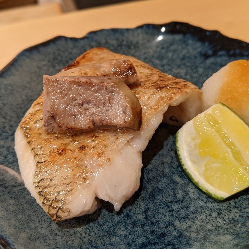 長崎産ノドグロ(鮨 しづめ)