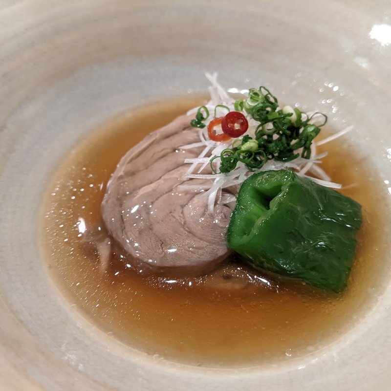 マグロ脳天くず煮(鮨 しづめ)