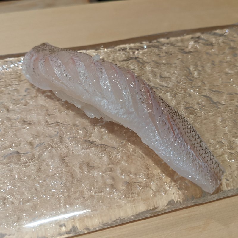 熊本産キス(鮨 しづめ)