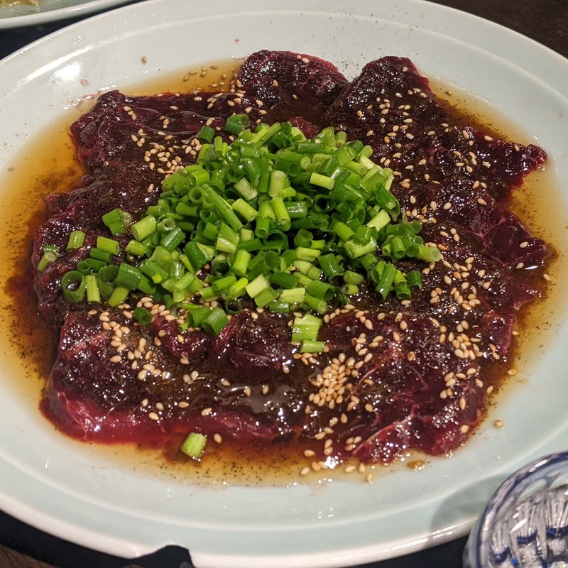 鯨の刺身(川治)