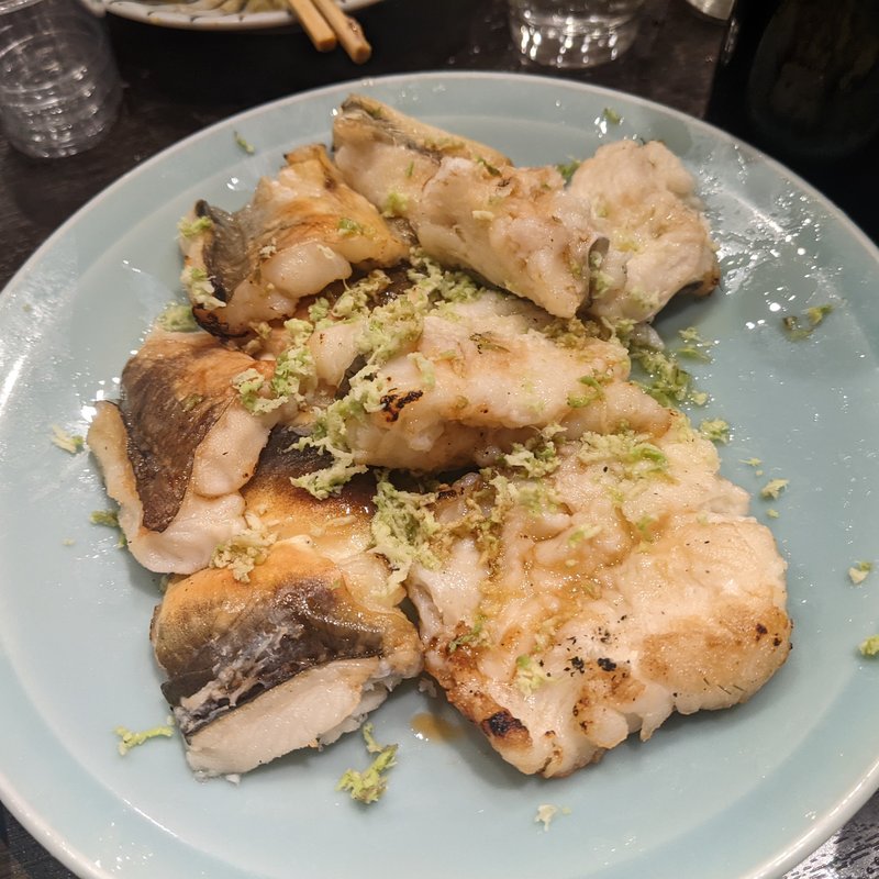 穴子白焼き(川治)