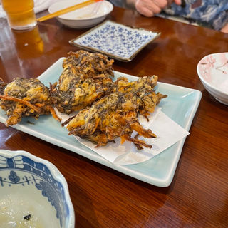 もずくの天ぷら(沖縄料理居酒や こだま)