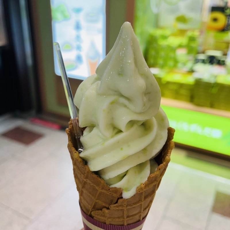 ずんだソフト(喜久水庵 JR仙台駅 3階店 )