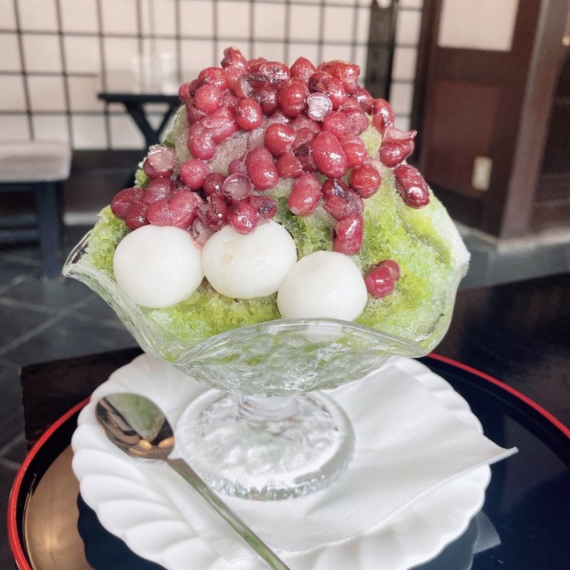 宇治金時(甘春堂　嵯峨野店)