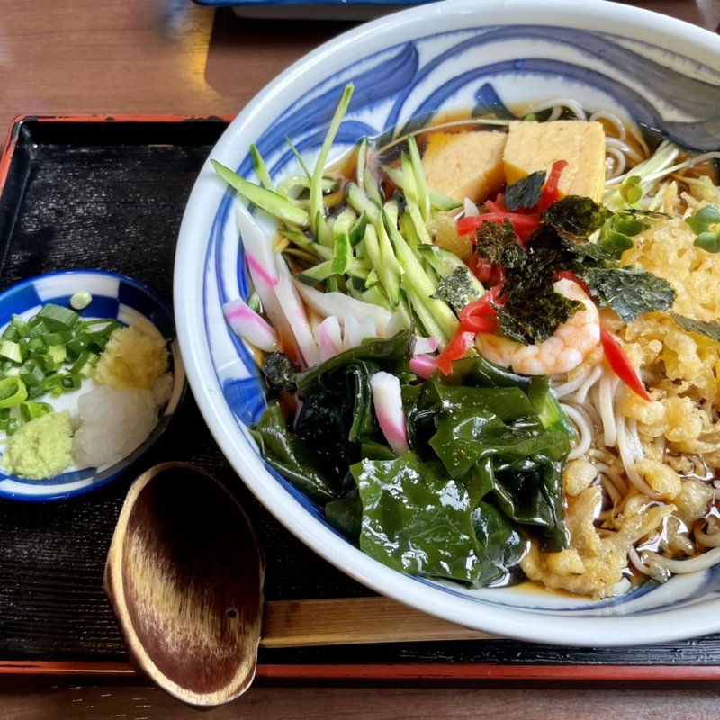 冷やしたぬきそば(やぶ重土支田 )