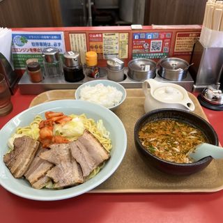 旨辛スタミナつけ麺(ラーメン山岡家 越谷レイクタウン店)