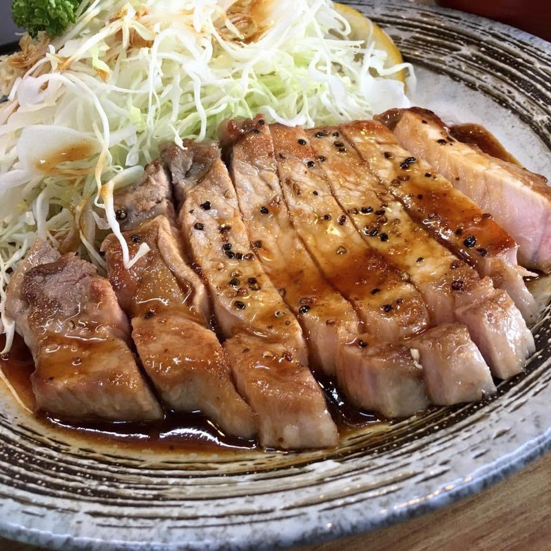 ポークソテー定食(桐半 )