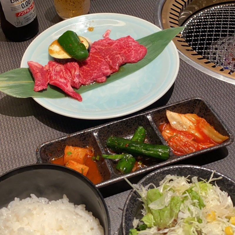 二種盛ランチ(焼肉 倉屋 （クラヤ）)