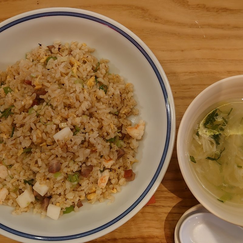 五目チャーハンセット(小皿中華料理 マルチュー)