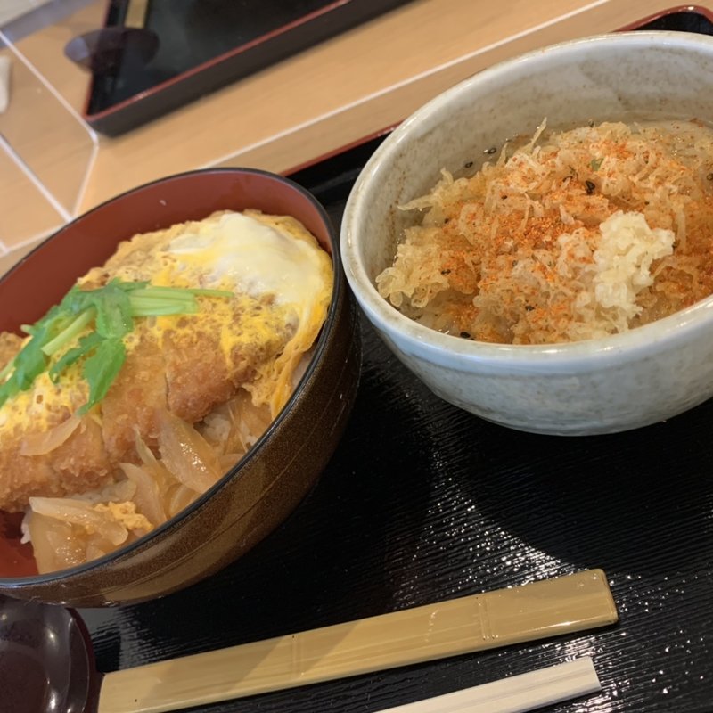 カツ丼セット(開拓うどん)