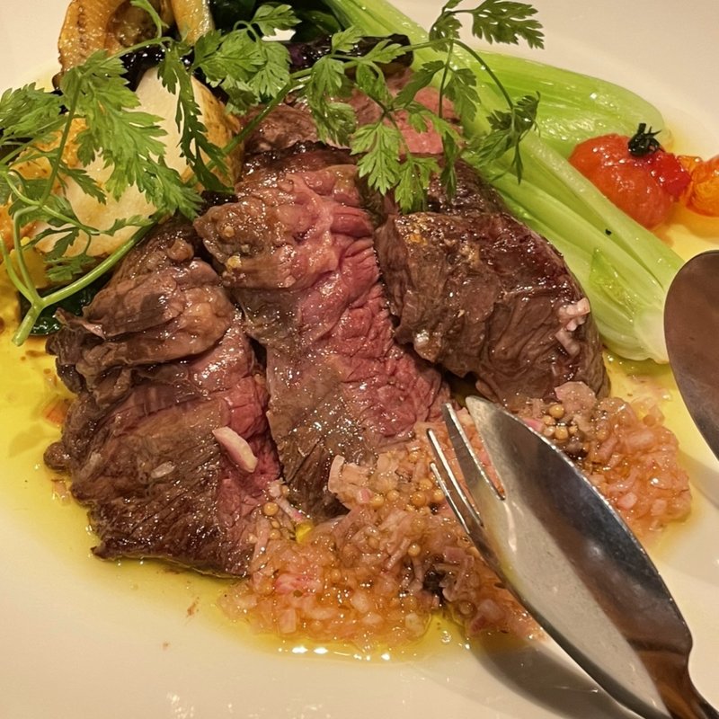 US牛ハラミのタリアータ(日々是君想 （ヒビコレキミオモ）)