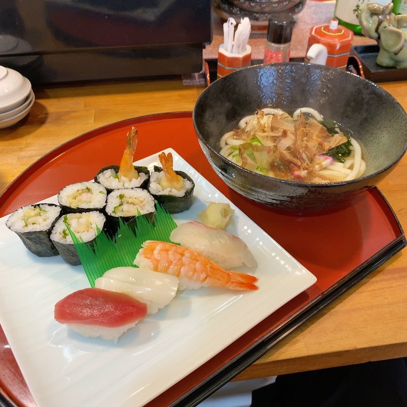 天巻ランチ(うどん付き)(大鯛寿司 津店 )