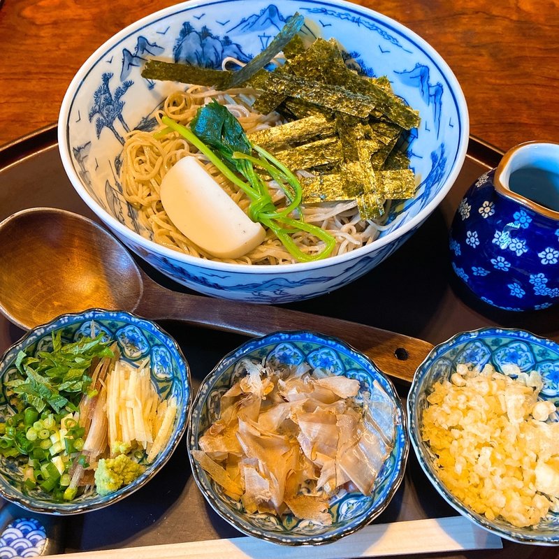 夏用冷しぶっかけ(そば処 利兵衛 （りへい）)