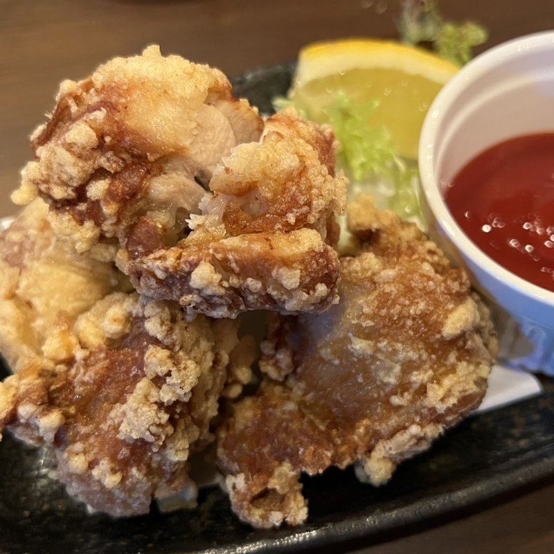 一晩漬け込んだ鶏の唐揚げ(民謡ステージ 歌姫 )