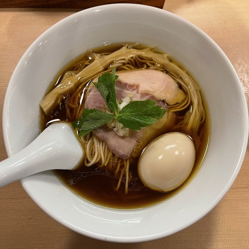 味玉らぁ麺(麺匠 一粒万倍 河原町店)