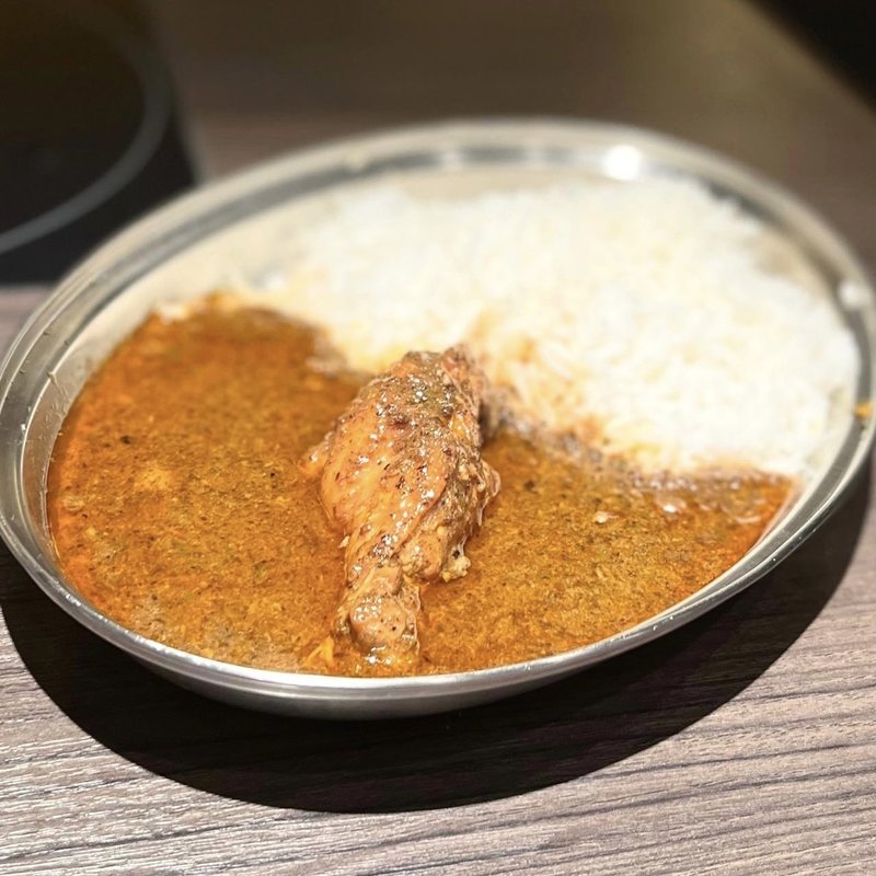 ガオランチキンカレー(ようこそ！町印度の世界へ（偏愛食堂）)