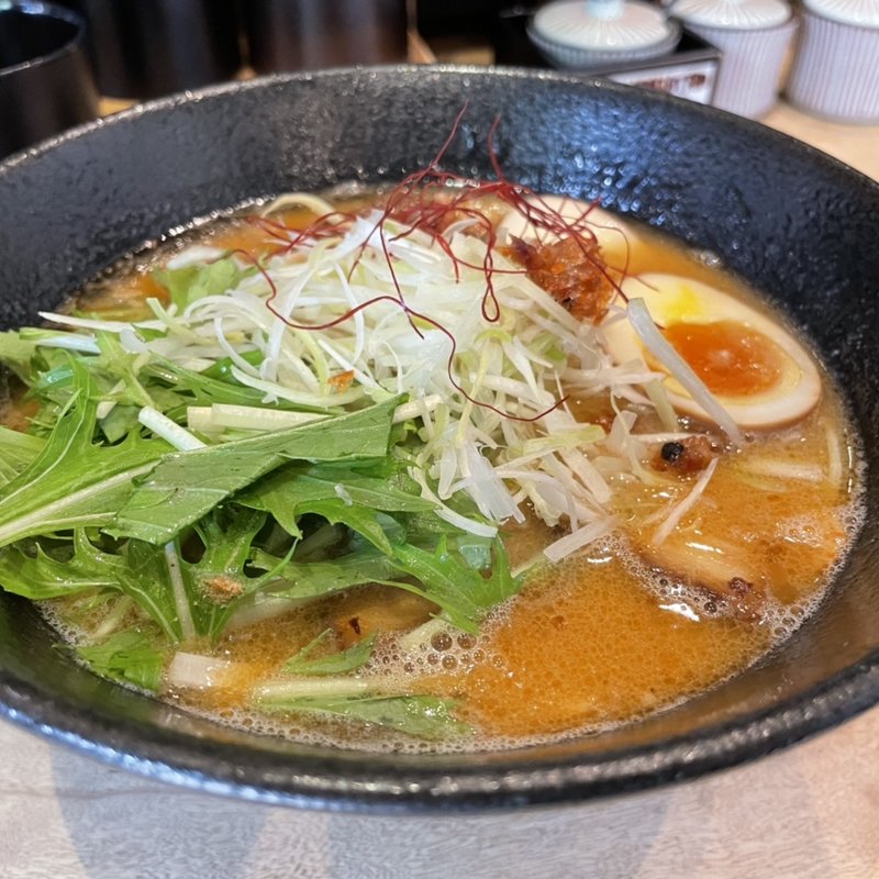 海老ポタらぁめん(俺の創作らぁめん　極や　神保町店)