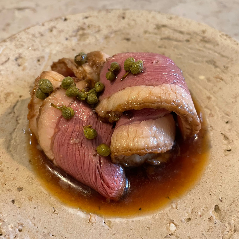 鴨の山椒煮(和洋葡yoshi)