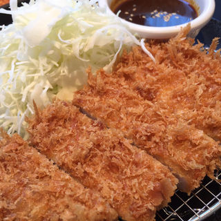 味噌カツ定食(松屋 松のや 山口平川店)