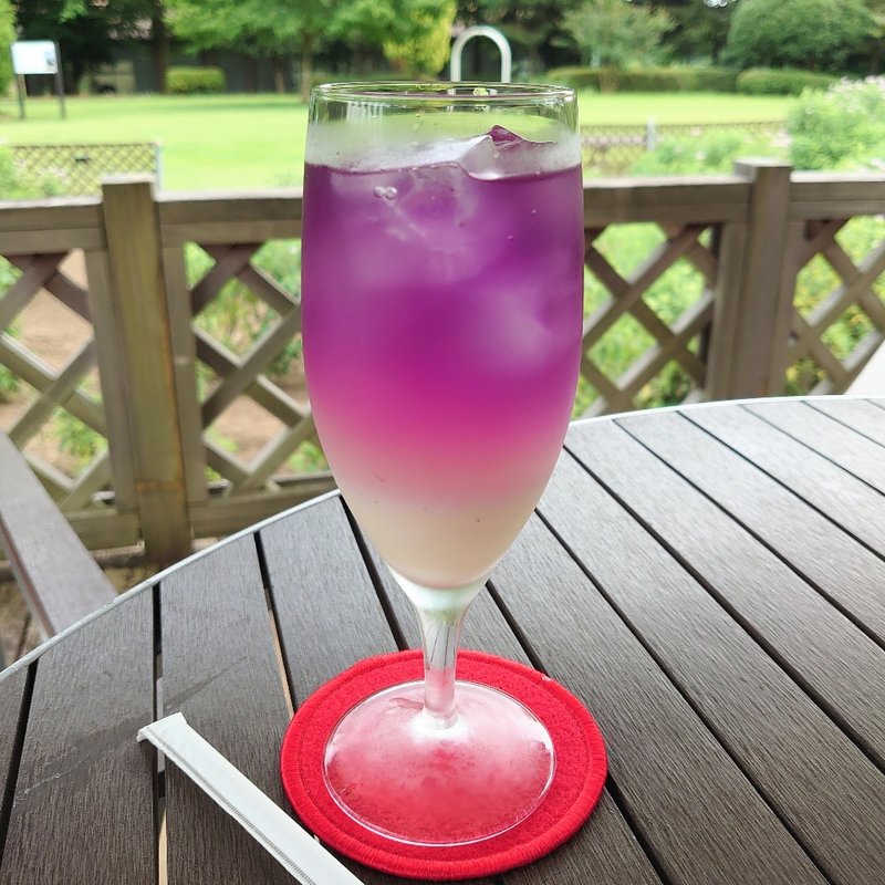 マロウブルー＆カルピス(香楽亭 )