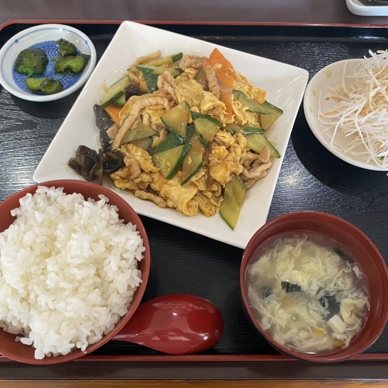 豚肉と玉子ランチ(台湾料理 弘祥 西志津店)