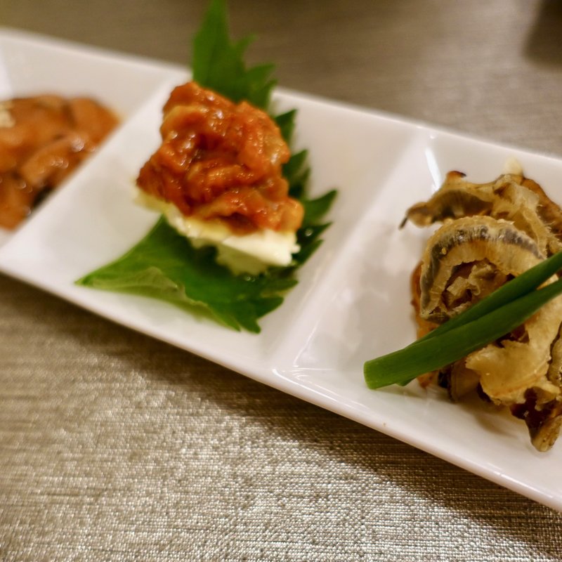 おまかせ三連おつまみ(小料理 みづき)