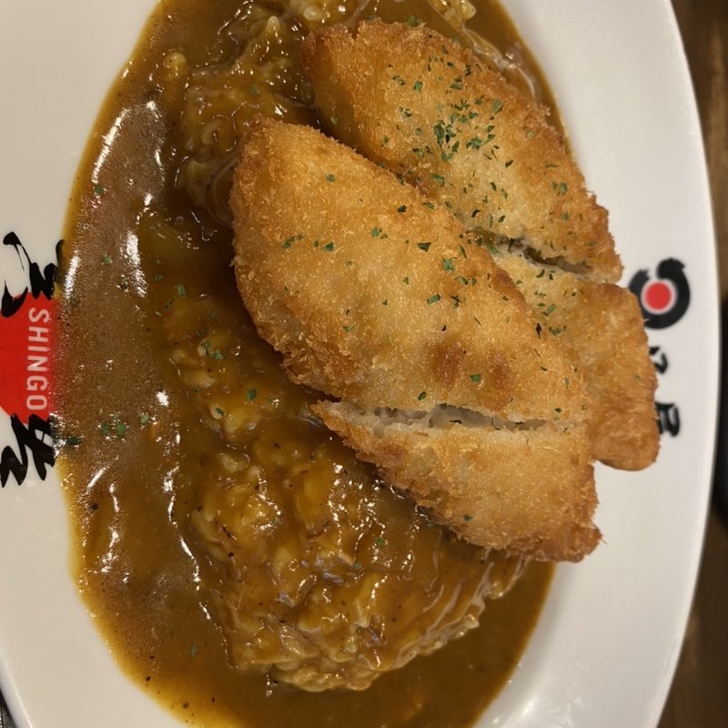 白身フライカレー(日乃屋カレー 神保町店)