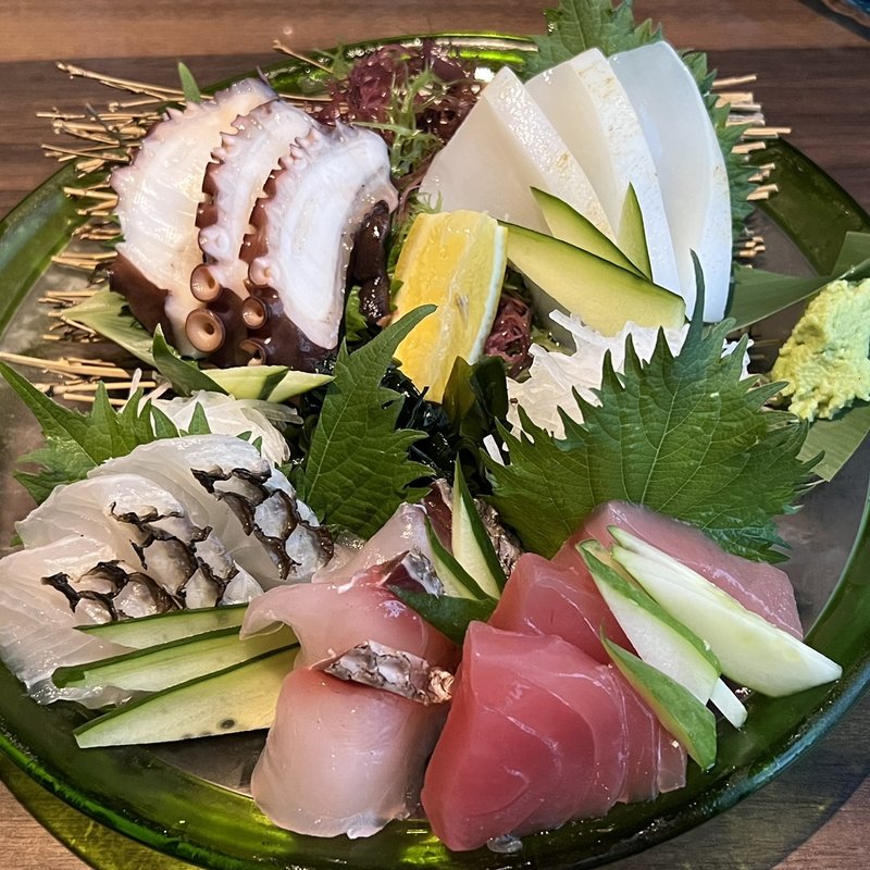 お刺身5点盛り合わせ(ぱいかじ 沖縄本店 )