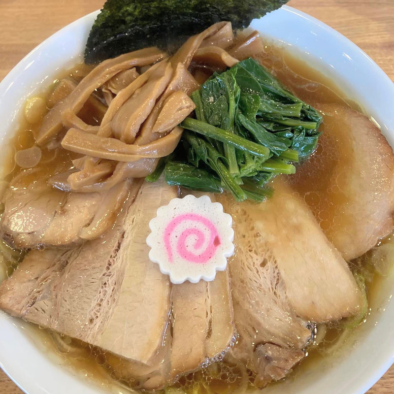 生姜醤油チャーシューメン(自家製麺 しげ)