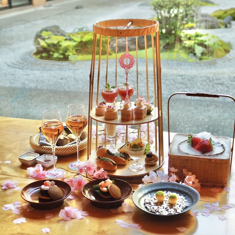 桜アフタヌーンティー(東山 ハイアット リージェンシー 京都 （Touzan）)