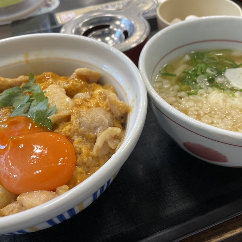 親子丼とミニうどんセット(なか卯 山科三条通店 )