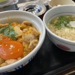 親子丼とミニうどんセット