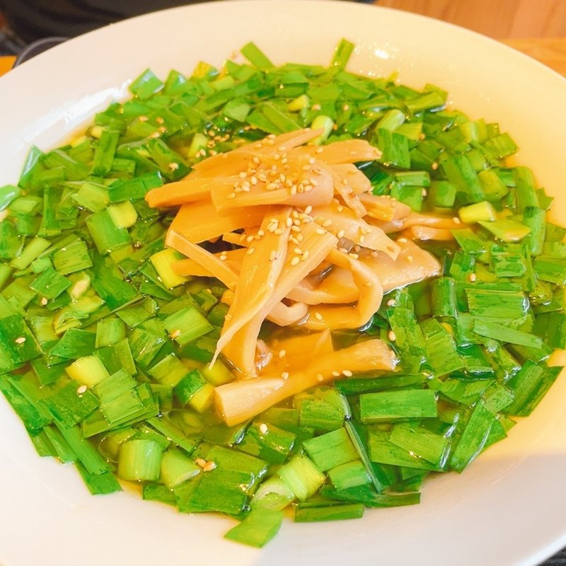 特製香味ニラそば　醤油　メンマ増し(昔風中華そば そうすけ )