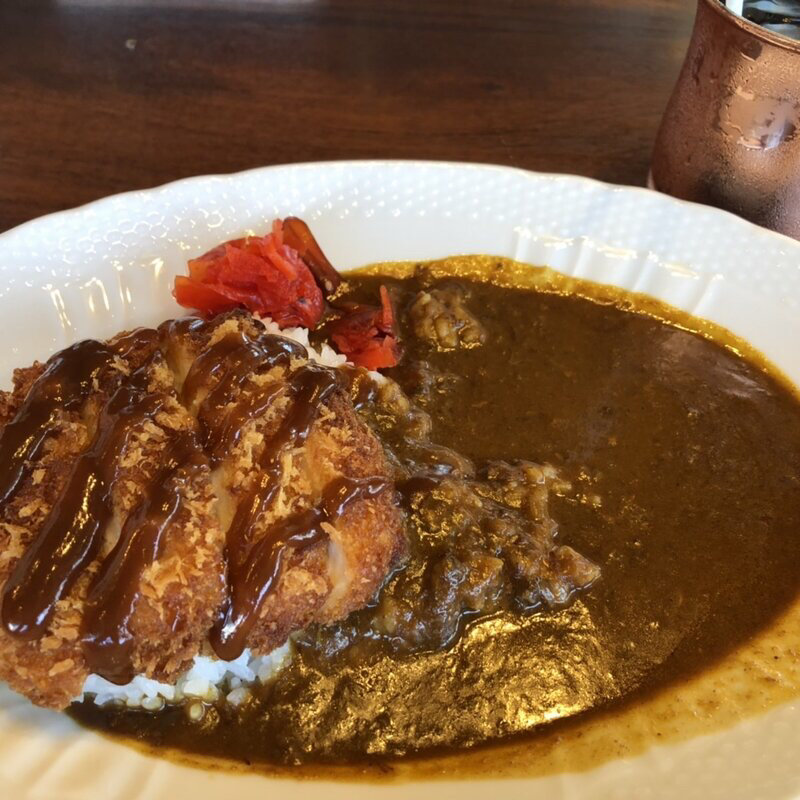 カツカレー　ドリンク付き(星乃珈琲店 尼崎店)