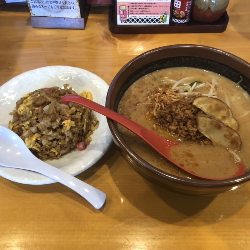北海道味噌らーめん(麺場 田所商店 大東店)