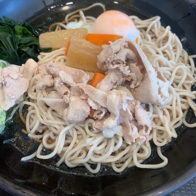 白だし豚しゃぶそば(吉そば 中目黒店 )