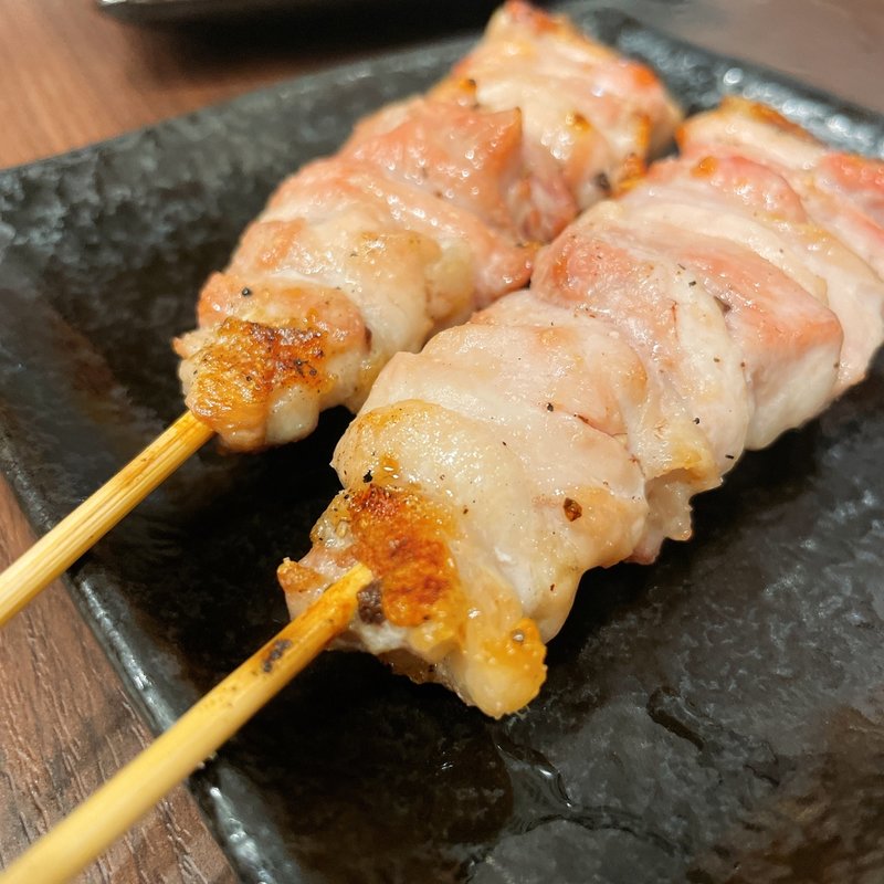 豚バラ(炭焼 焼鳥 ひのてつ 神保町店)