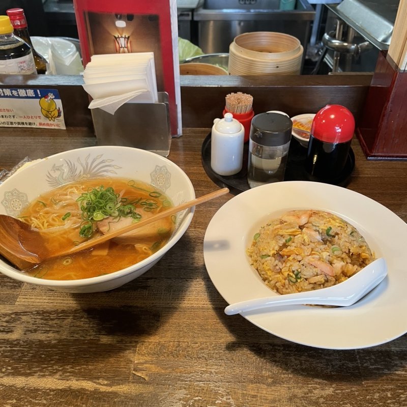 ラーメン定食(喰龍)