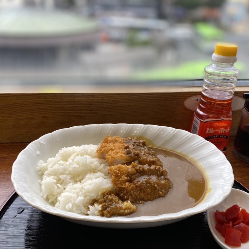 カツカレー(駅の串揚げ家 )