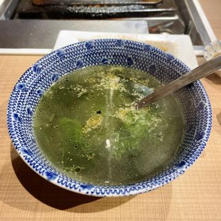 ワカメスープ(焼肉 六甲園)