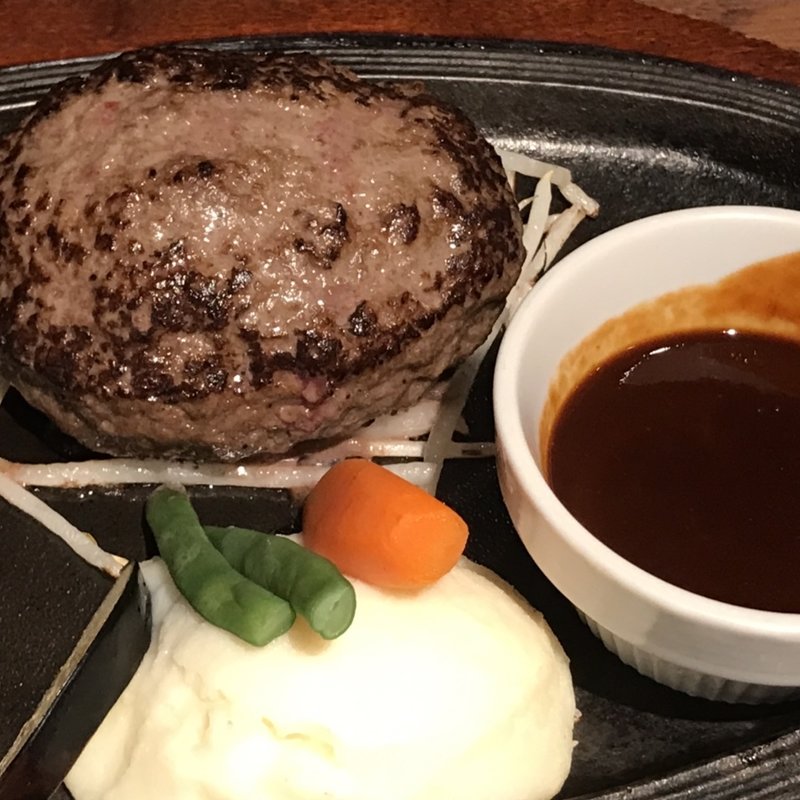 黒毛和牛100％フレッシュハンバーグ　100g(ミート矢澤 （ミートヤザワ）)