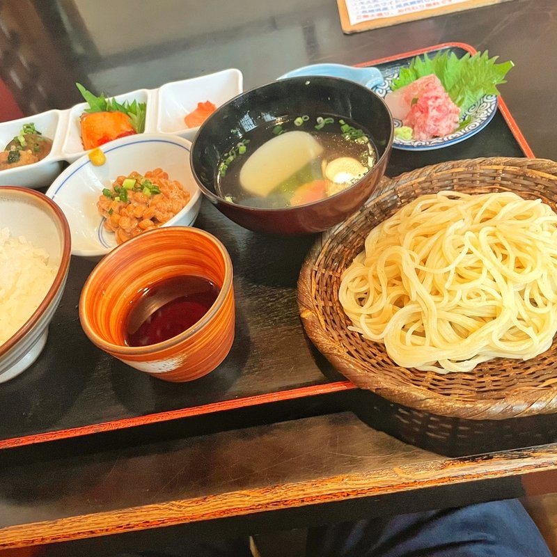 9種の朝定食(長生庵 （ちょうせいあん）)