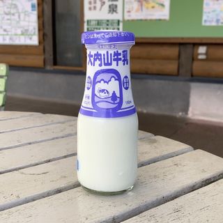 大内山牛乳(道の駅 奥伊勢おおだい 食堂 （ミチノエキ オクイセオオダイ ショクドウ）)