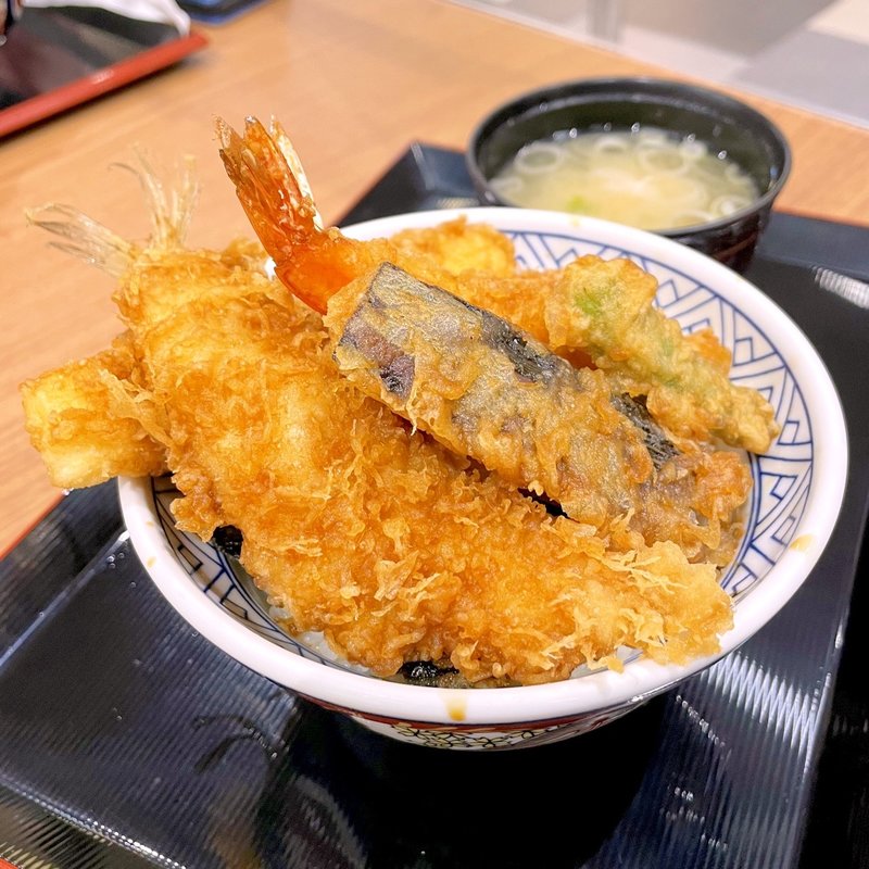 海鮮上天丼(日本橋 天丼 金子半之助 ららぽーと福岡店)