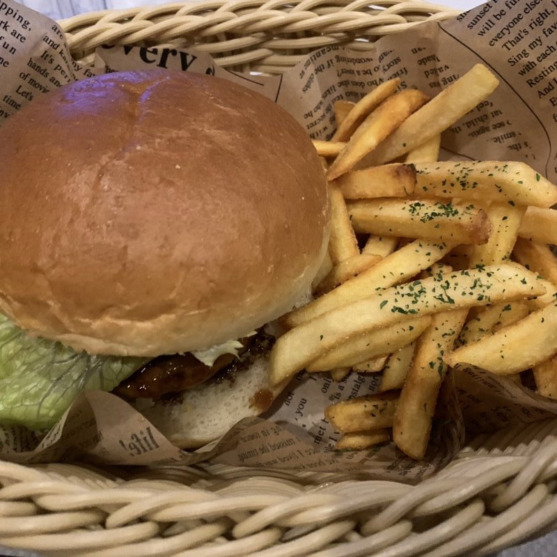 てりやきバーガーセット(ビッグエコー　仙台一番町店)