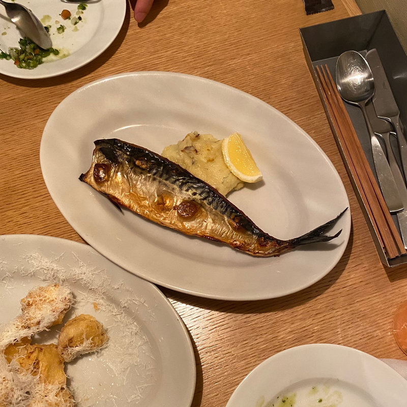 塩鯖とマッシュポテト(トトト)