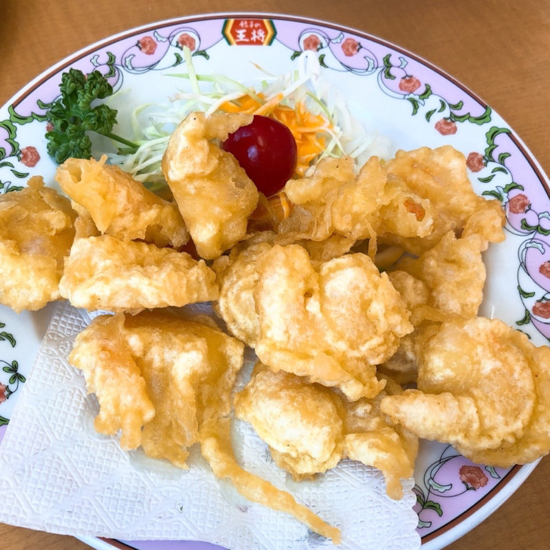 小海老の天ぷら(餃子の王将 若江岩田店 )